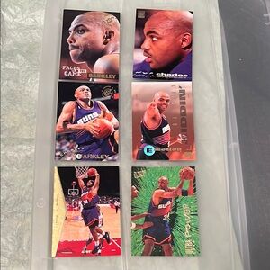 Charles Barkley Basketball Trading Cards Bundle